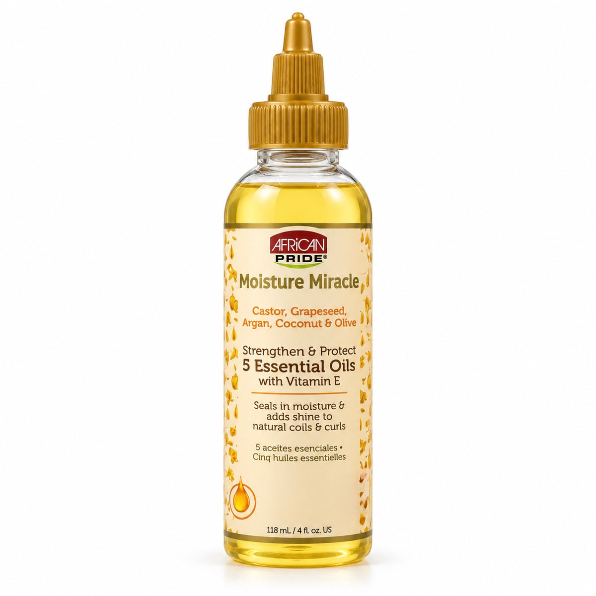African Pride Moisture Miracle 5 Essential Oils (118ml)