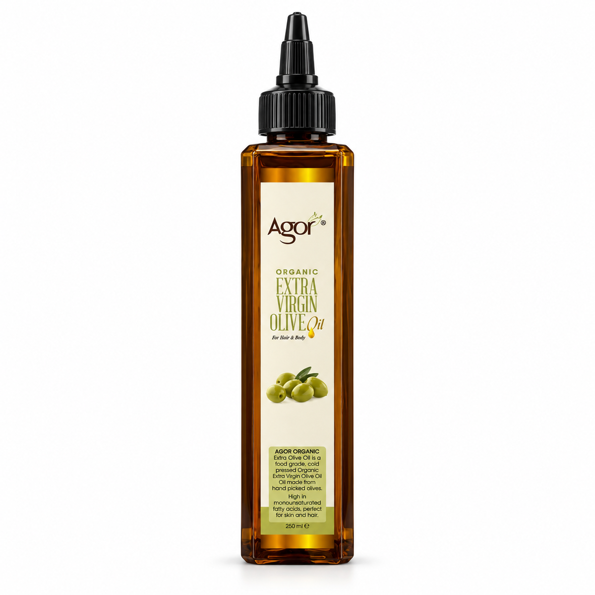 Agor Organic Extra Virgin Olive Oil (250ml)